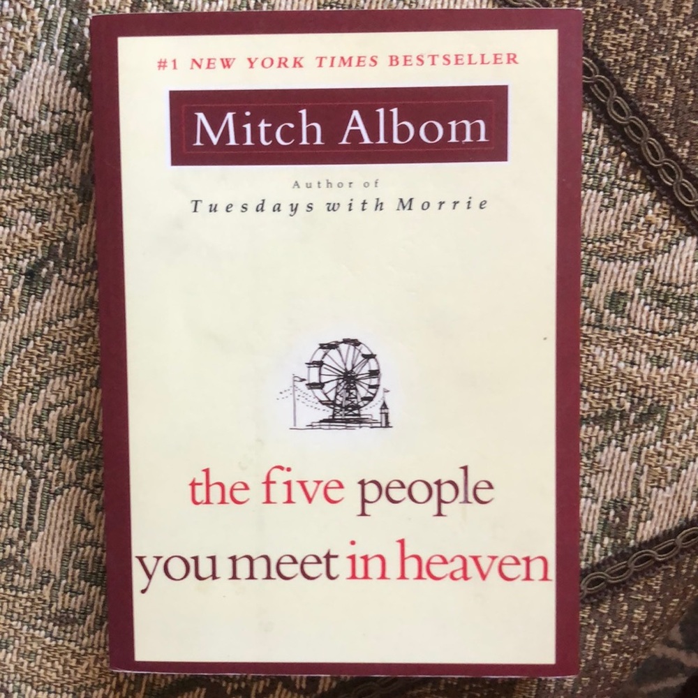 BOOK The 5 People You Meet In Heaven, Mitch Albom